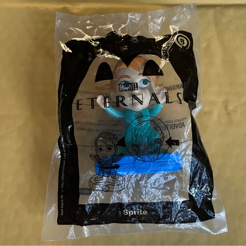 Happy Meal Toy Marvels eternals Macdonald’s action figure Sprite #8